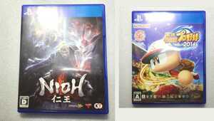 PS4 2点セット仁王・パワプロ2016