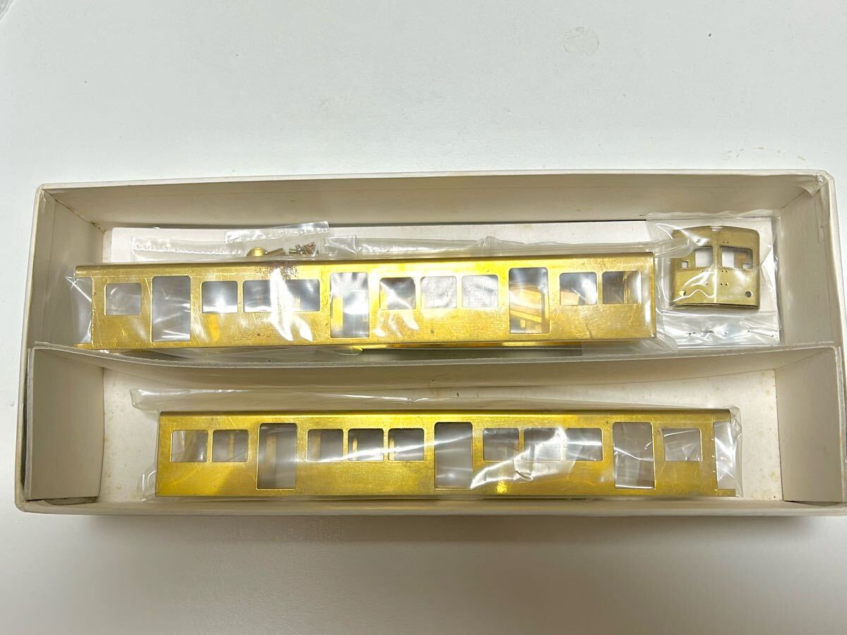 ▽ アマミヤ 真鍮キット HOゲージ 鉄道 京王2000系 先頭車 2輌組