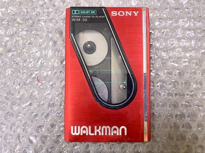SONY ソニー WM-30 ポータブルカセットプレーヤー WALKMAN