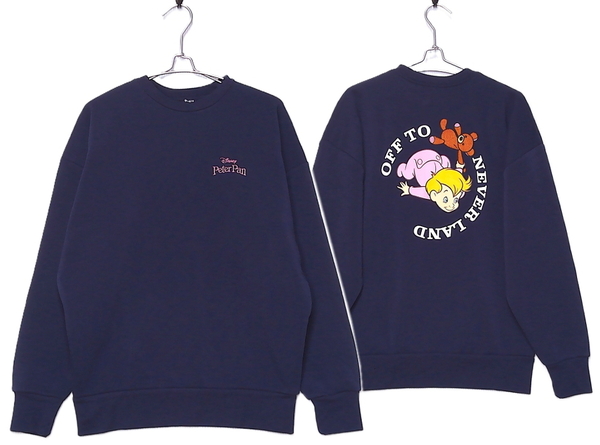 即決■★Disney Peterpan★■ピーターパン トレーナー:SIZE=M