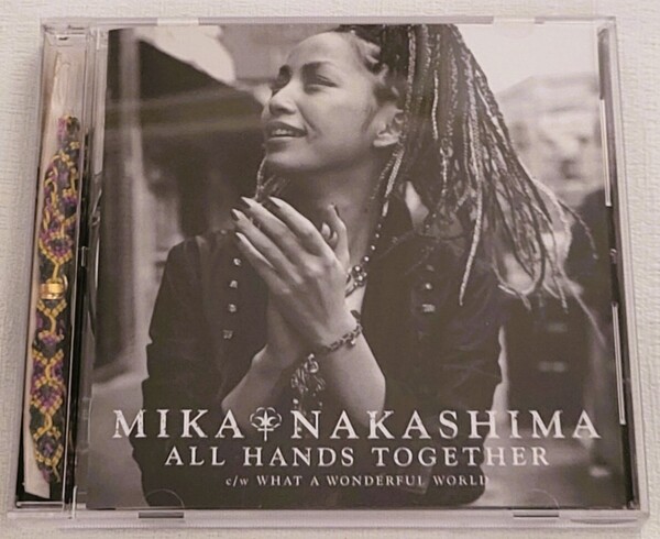 【送料無料】中島美嘉 初回限定版 CD ALL HANDS TOGETHER MIKA NAKASHIMA