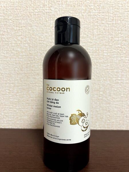 the COCOON コクーン 冬瓜ローション 310ml ヴィーガンコスメ ベトナム 限定1本