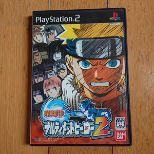 【PS2】 NARUTO -ナルト- ナルティメットヒーロー2