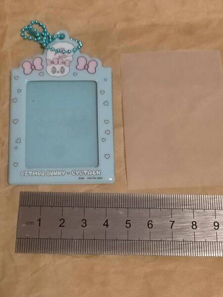 エスターバニー アイトーク ミニ フォト カード ケース キーホルダー ESTHER BUNNY eye talk Mini Photo Card Case keychain keyring