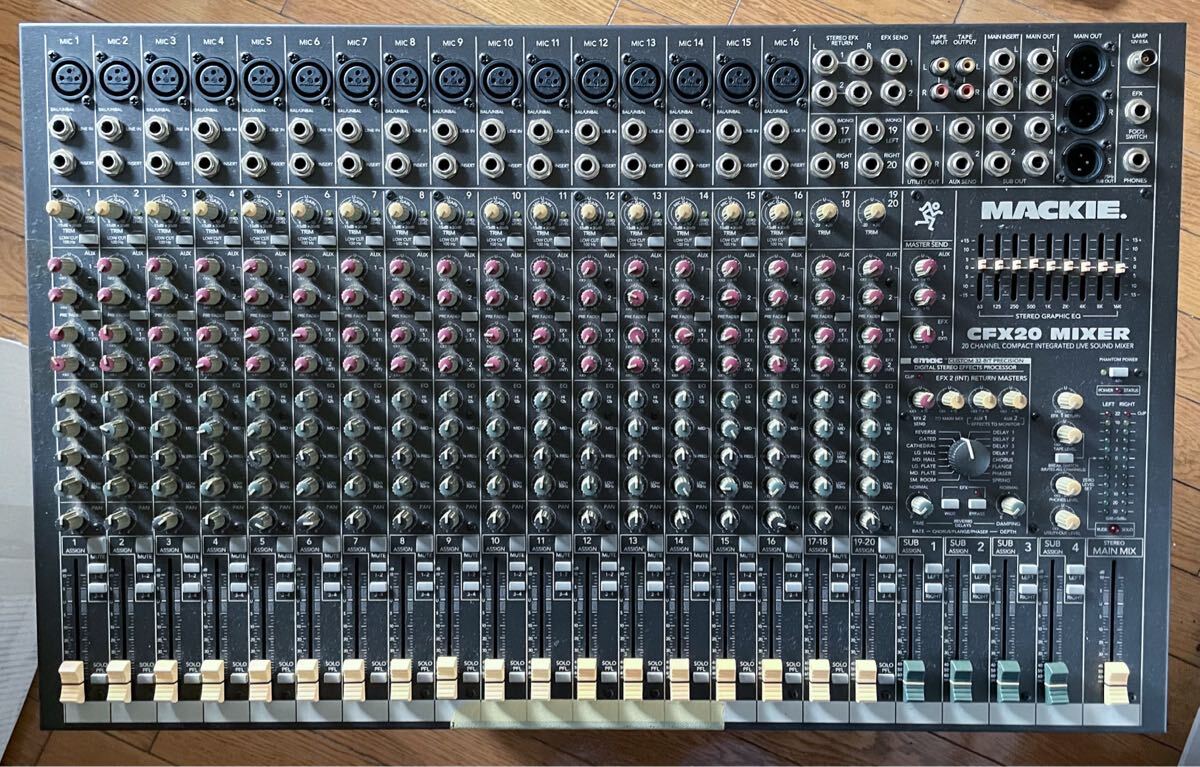 Yahoo!オークション -「mackie ミキサー cfx」(楽器、器材) の Yahoo!オークション -「mackie ミキサー cfx」(楽器、器材) の