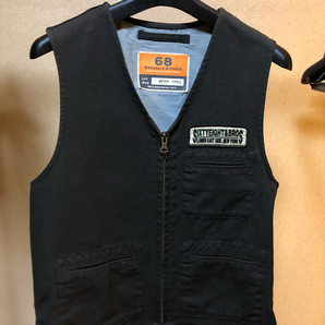 68 & BROTHERS NEW YORK バイカー ベスト