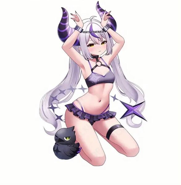 ホロライブ ラプラス・ダークネス 防水ステッカー
