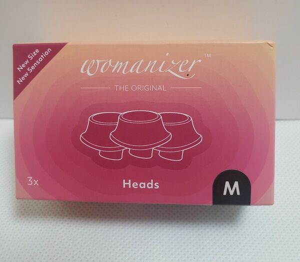 Womanizer ウーマナイザー Classic/Premium/Liberty 黒色 交換用ヘッド3コ入 ブラック②