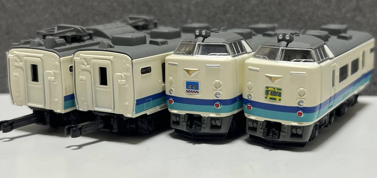 Bトレインショーティー 485系 国鉄色 雷鳥/白鳥 13両セット Yahoo!オークション -「485系 雷鳥」(Bトレインショーティ