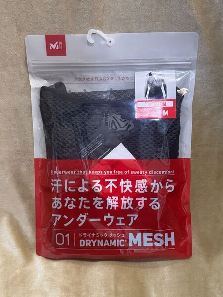 ミレー MILLET DRYNAMIC MESH ノースリーブ ブラック レディースM