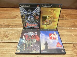 【NA-3894】PS2 ソフト セット 機甲兵団J-フェニックス MAXIMO マキシモ 真・三國無双2 侍 現状品 同梱可 東京引取可【千円市場】