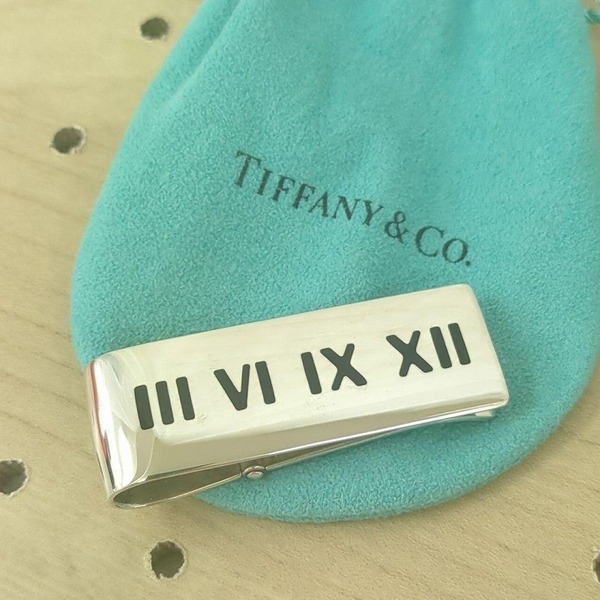 TIFFANY&Co. ティファニー アトラス マネークリップ シルバー925
