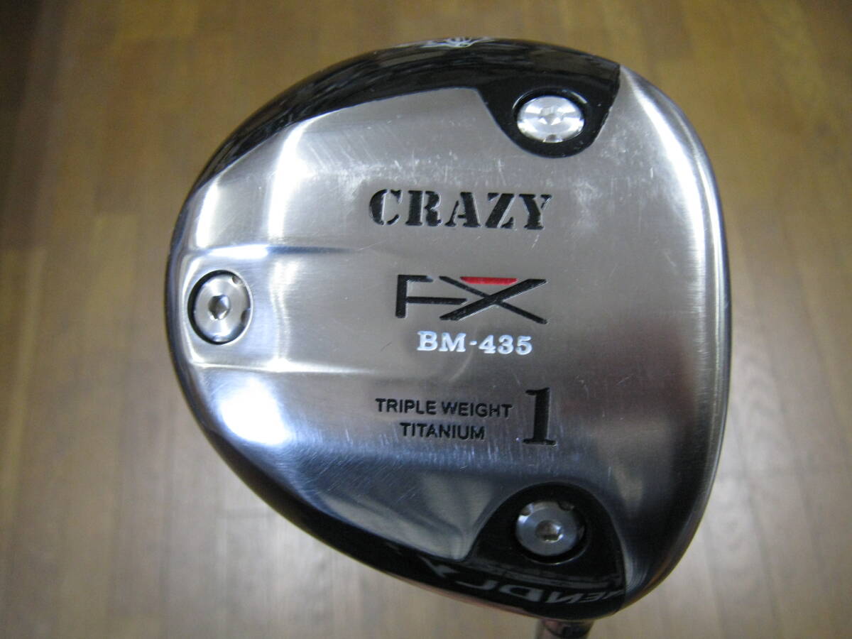 希少 左 CRAZY FX BM-435 LH TRIPLE WEIGHT TITANIUM クレイジー 希少 左 CRAZY FX BM-435 LH TRIPLE WEIGHT TITANIUM クレイジー