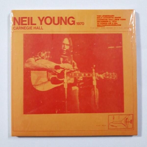 送料無料! Neil Young Carnegie Hall 1970 ニール・ヤング 輸入盤CD 新品、未開封品