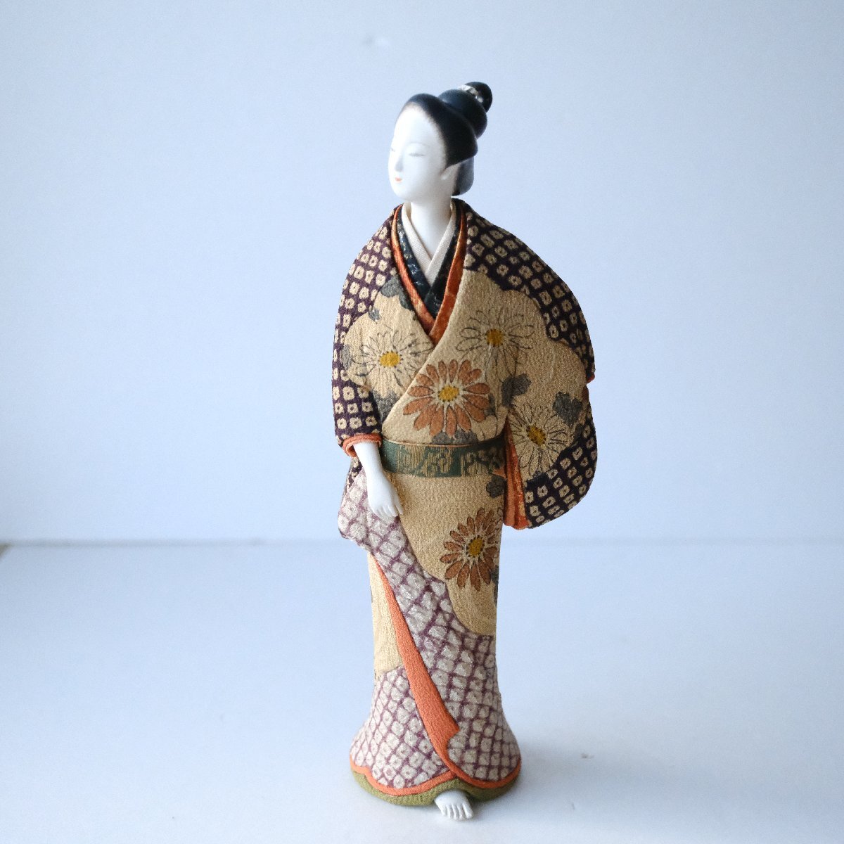 御所人形 「這い子」 江戸末 浅原革世氏旧蔵品 日本人形 y1737 御所人形 「這い子」 江戸末 浅原革世氏旧蔵品 日本人形 y1737