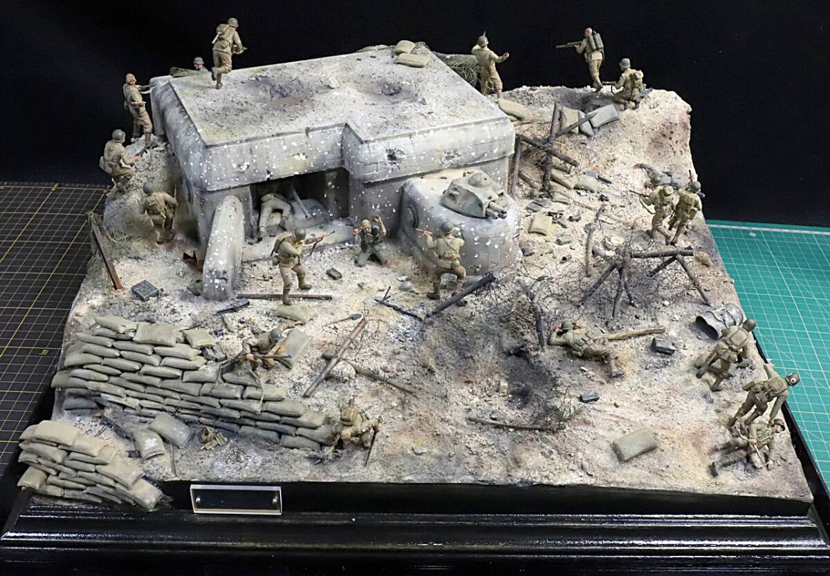 休日限定 -「1/35 Yahoo!オークション ジオラマ の 完成品」(プラモデル) 完成品