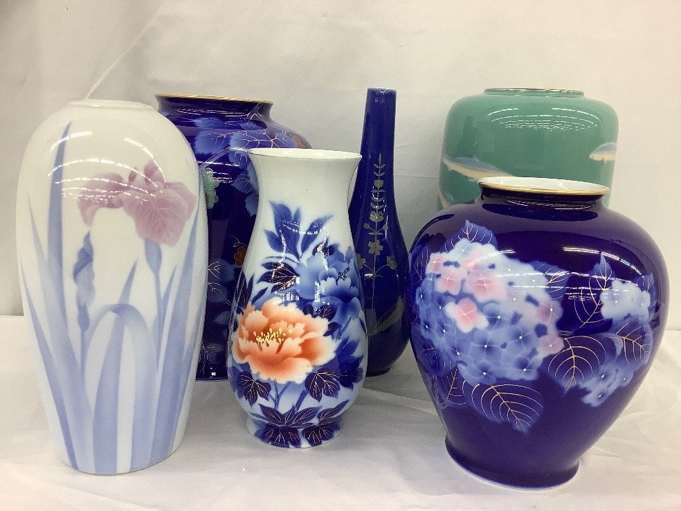 Yahoo!オークション -「深川製磁 花瓶 葡萄」(住まい Yahoo!オークション -「深川製磁 花瓶 葡萄」(住まい