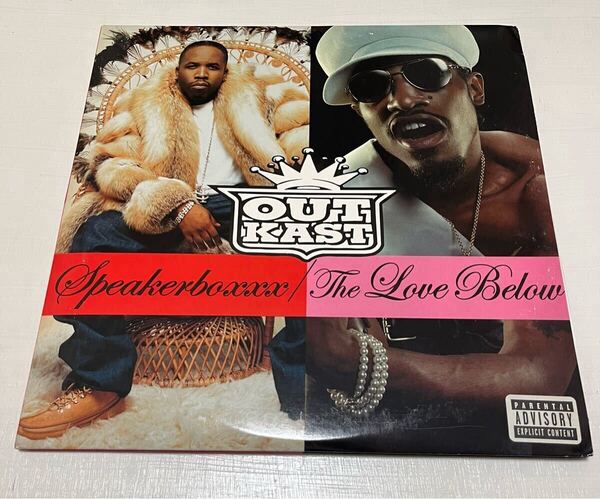 盤は新品同様 4LP, OutKast / Speakerboxxx / The Love Below, HEY YA! 収録, Andre 3000, SUPREME