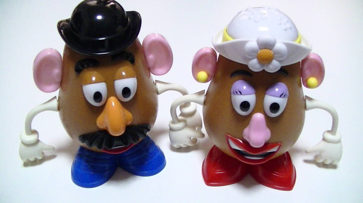 トイストーリー フィギュア ミスター&ミセス ポテトヘッド