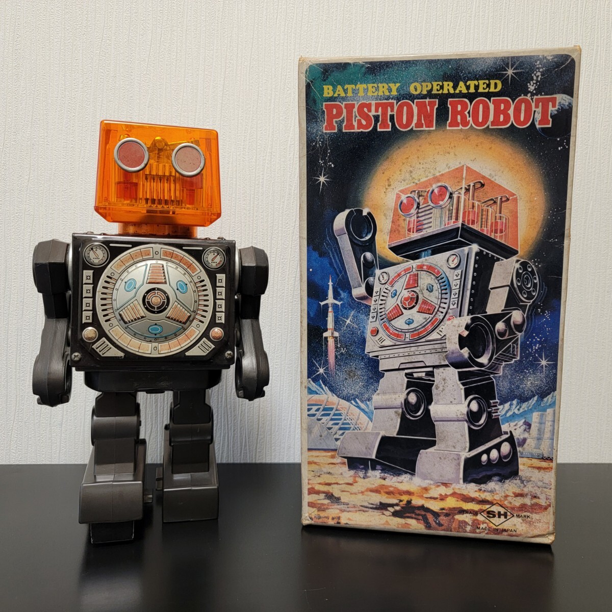 Yahoo!オークション -「ピストン」(ロボット) (ブリキ)の落札 Yahoo!オークション -「ピストン」(ロボット) (ブリキ)の落札
