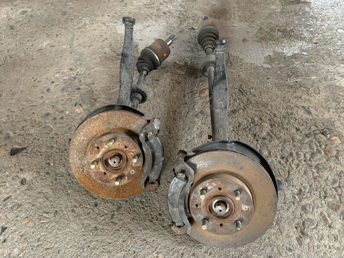 EG4 シビック フロント純正ナックル 左右セット abs無 EG4 シビック フロント純正ナックル 左右セット abs無