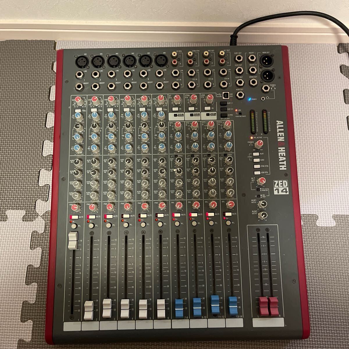 ALLEN&HEATH アナログミキサー ZED-14 ハードケース付きの通販