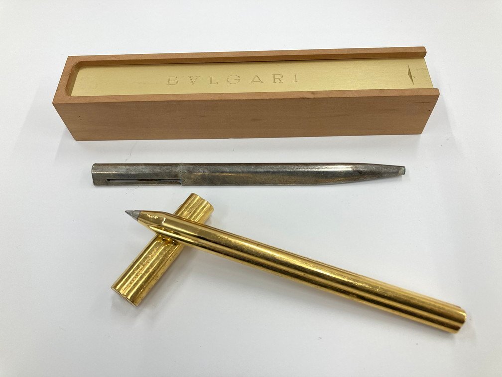 BVLGARI - ブルガリ ボールペン - ゴールド 金属素材 ブルガリ ボールペン - ゴールド 金属素材 ペン/マーカー