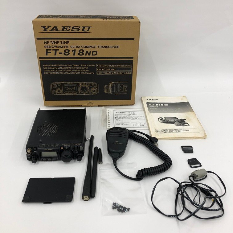 Yahoo!オークション -「ft-818nd」(トランシーバー) (アマチュア Yahoo!オークション -「ft-818nd」(トランシーバー) (アマチュア