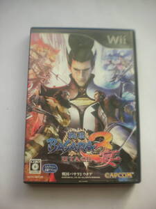 wii ウィー 戦国BASARAバサラ 3 UTAGE 宴 カプコン 取説あり 中古品