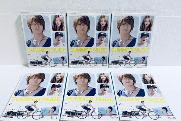 SUMMER NUDE サマーヌード ディレクターズカット版 【全6巻】 レンタル版DVD 全巻セット 山下智久
