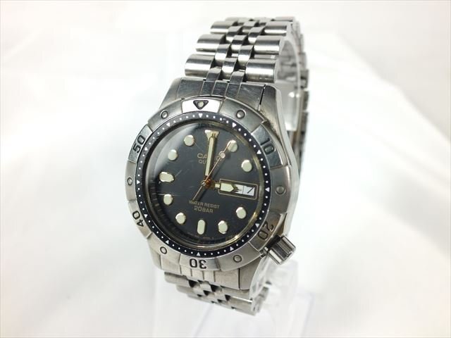 Iper Rare Vintage 90s Casio MD-747 Diver Marlin Watch Japan