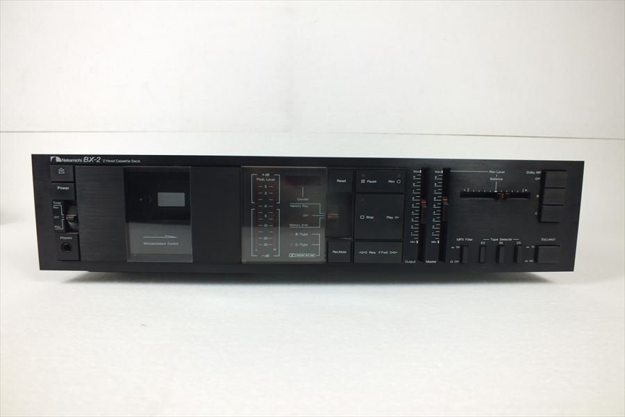Yahoo!オークション -「nakamichi bx-2」の落札相場・落札価格 Yahoo!オークション -「nakamichi bx-2」の落札相場・落札価格