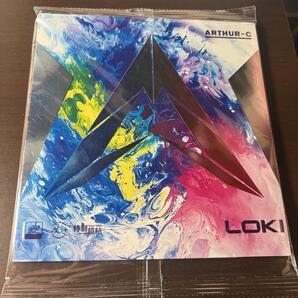 卓球 ラバー ロキ LOKI ARTHURーC 裏ソフト ピンポン カラー 紫