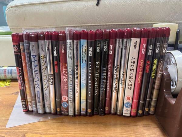 HD-DVD セット3 全22本(国内版5本+海外版17本) 中古動作確認済 状態良好 HDDVD HD DVD 送料無料 同梱可