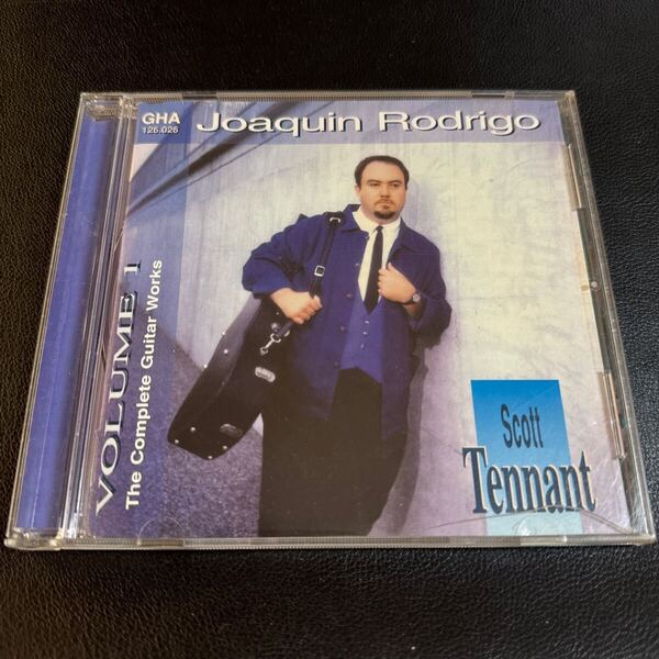 CD スコット・テナント ホアキン・ロドリーゴ コンプリート・ギター・ワークス Vol.1 クラシックギター