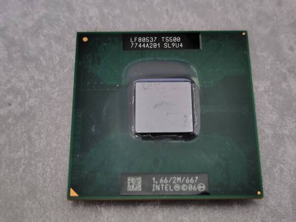 Intel★CPU【 Core2 duo 2M 1.66Ghz 】SL9U4/送料込/中古