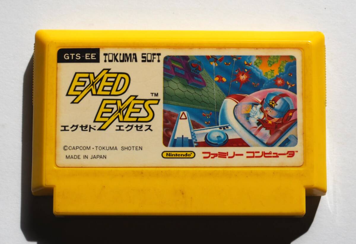 店頭取扱品】【中古ソフト】ファミコン｜エグゼドエグゼス｜BEEP