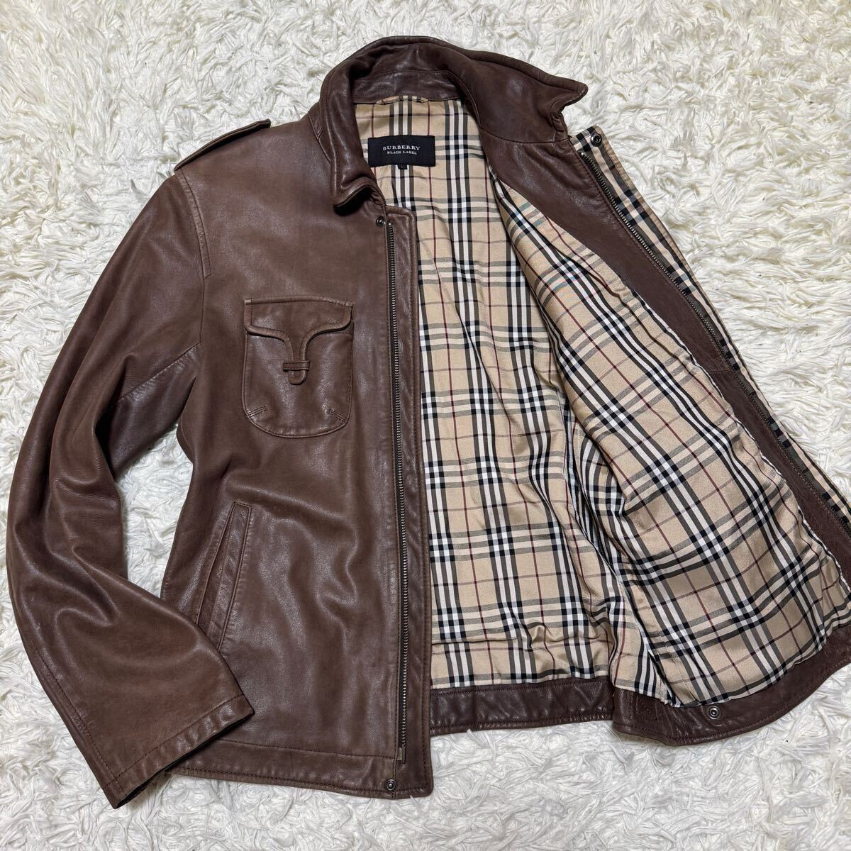 Yahoo!オークション -「burberry black label レザーライダース Yahoo!オークション -「burberry black label レザーライダース