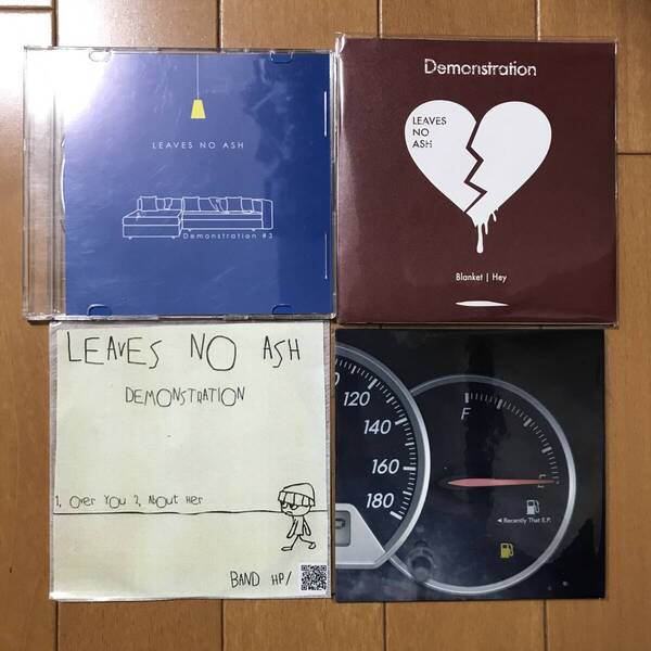 【送料無料・即決】LEAVES NO ASH demo CDセット Demonstration The Starting Line、New Found Glory、WEEZER、ONIONRING