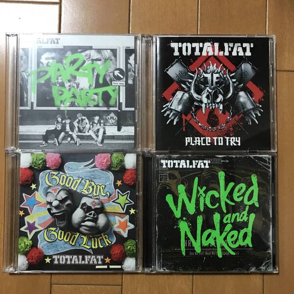 【送料無料・即決】TOTALFAT CDセット Northern19、dustbox、GOOD4NOTHING、HOTSQUALL
