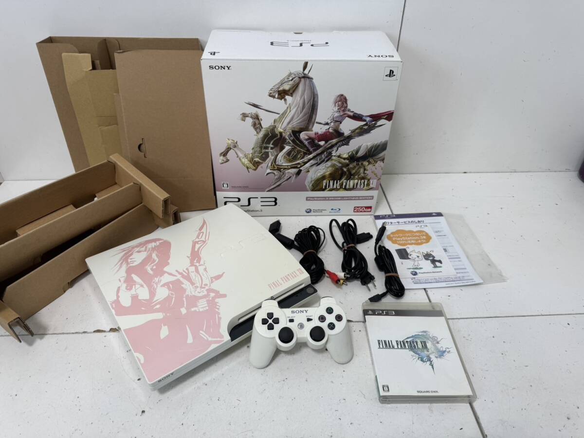 新入荷 PS3 SONY PlayStation3 ホワイト Fantasy13 Final CECH-2000B PS3本体