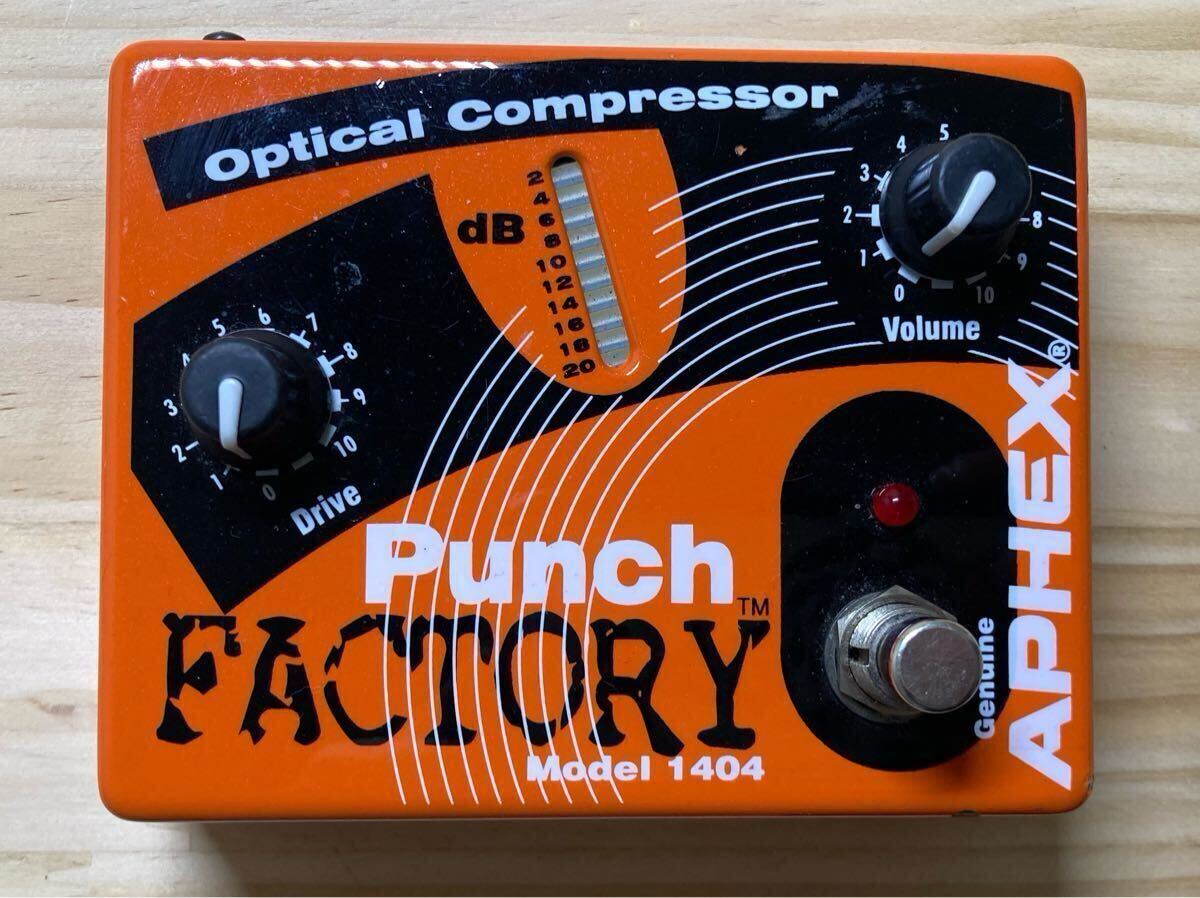 【美品】APHEX Punch Factory Model 1404 Yahoo!オークション -「punch factory 1404」の落札相場・落札価格