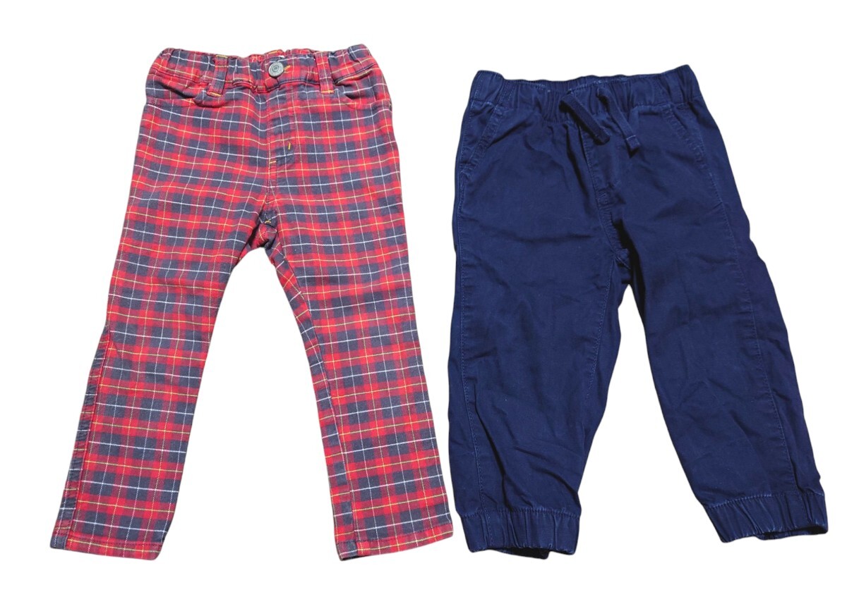 babyGAP Seraph キッズパンツ 2枚セット 春秋 男の子 90-95