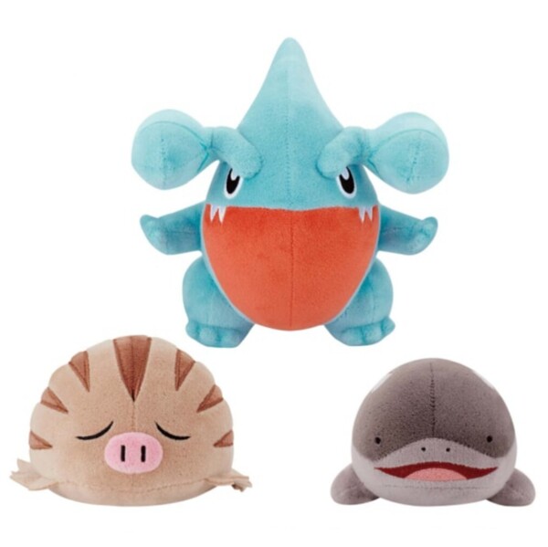 ポケットモンスター ぬいぐるみ ~ウリムー・フカマル・ドオー~ 3種セット