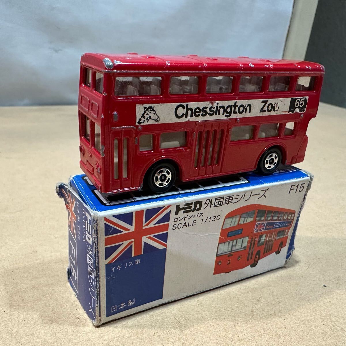 TOMICA No. 95 London Bus | TOMICA Series No. 1 to No. 120