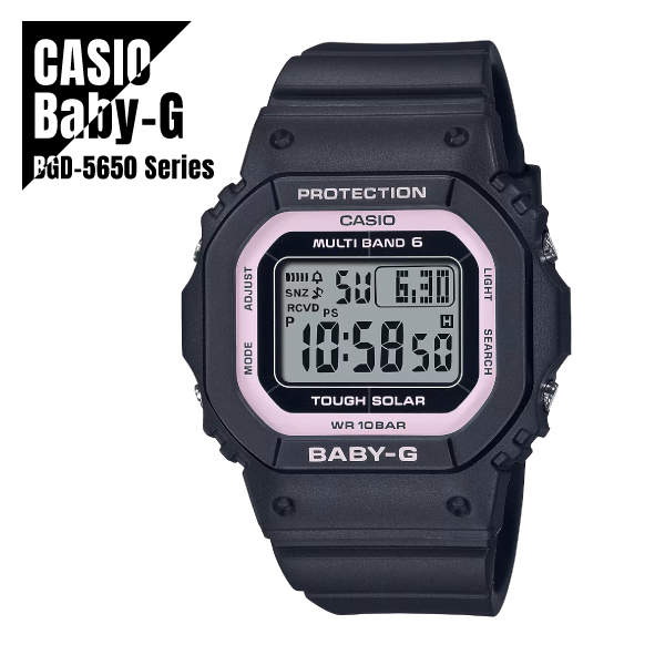 �������K�i CASIO �J�V�I Baby-G �x�r�[G �d�g��M �^�t�\�[���[ BGD-5650-1BJF �u���b�N×�s���N �r���v ���f�B�[�X