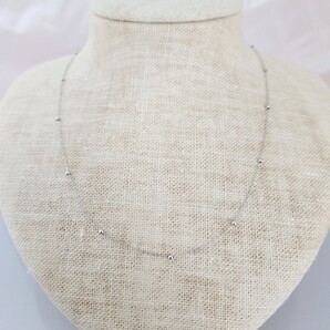 【新品】PT850 ボールチェーンネックレス 45cm
