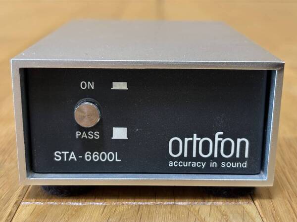 即決/送無 Ortofon オルトフォン STA-6600/L 故郷=デンマーク製 SPU純正認定=Jorgrn Schou/JS No,6600 昇圧比=31倍 雑音対策=筐体内部搭載