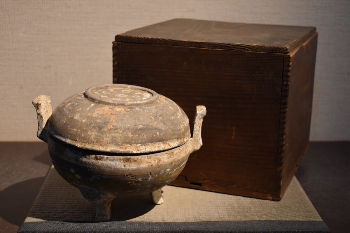 三足 香炉 中国 香道具 時代物 コレクター放出品 蔵出し（Yahoo