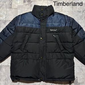 Timberland PERFORMANCE ティンバーランド DOWN ダウンジャケット 肉厚 アウトドア USA企画 ブラック サイズXL 玉FS1753